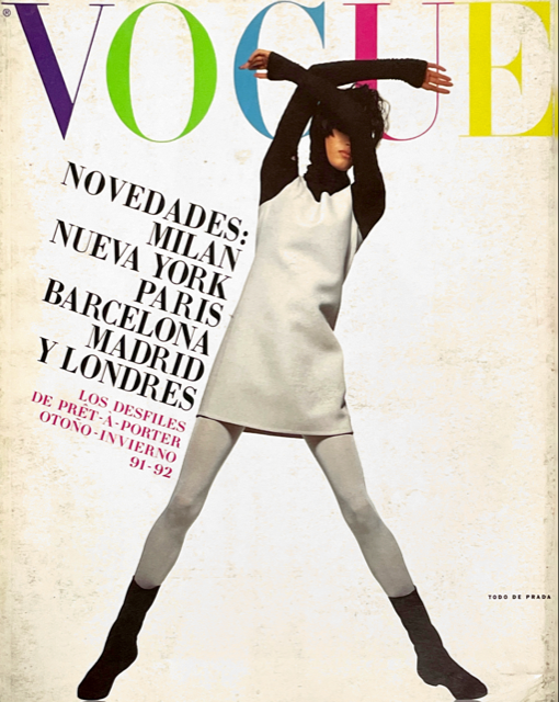 VOGUE Magazine Spain YASMEEN GHAURI Dossier Desfiles PRET A PORTER August 1991