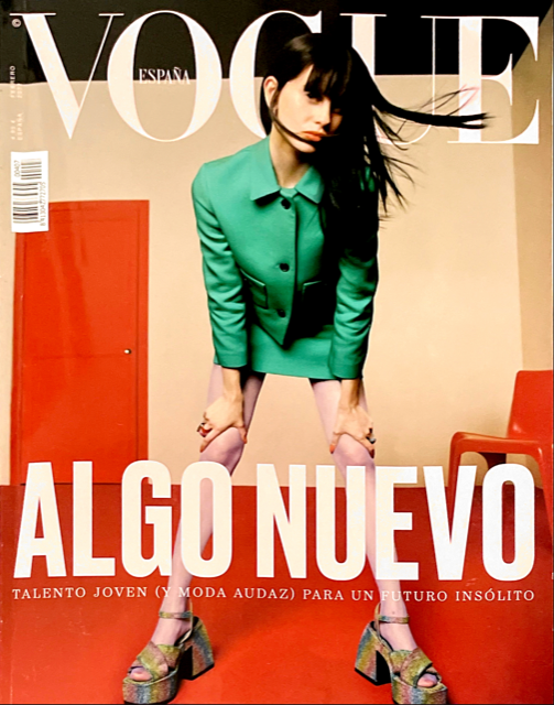 VOGUE Magazine Spain February 2022 MILENA SMIT Paula Anguera JULIA MERKELBACH