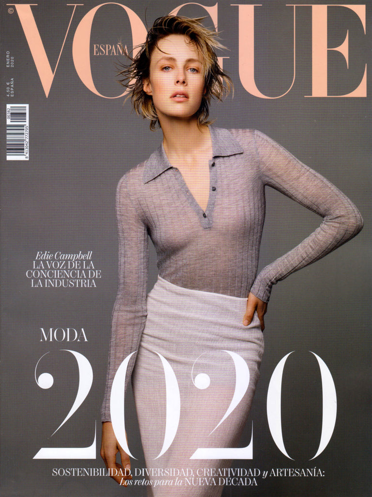 VOGUE MagazineSpain  January 2020 EDIE CAMPBELL Vanessa Axente CANDICE HUFFINE