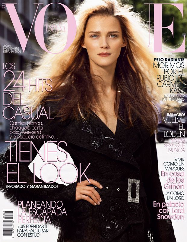 VOGUE Belleza Spain Magazine February 2005 CARMEN KASS by STEVEN MEISEL