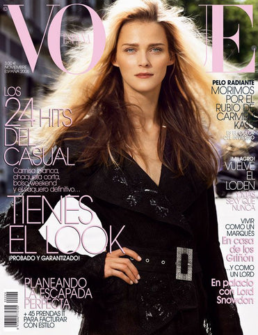 VOGUE Magazine Spain November 2006 CARMEN KASS Louise Pedersen LESLEY MANSON