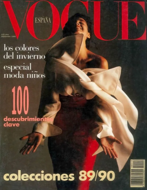 VOGUE Spain Magazine September 1989 SUSANA GIMENEZ Kristen McMenamy