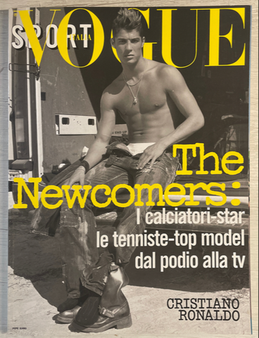 L'UOMO VOGUE Sport Magazine 2005 CRISTIANO RONALDO