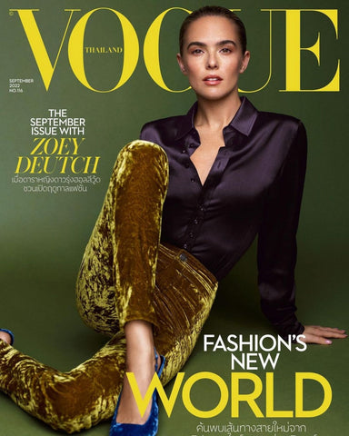 VOGUE Magazine THAILAND September 2022 ZOEY DEUTCH Brand New
