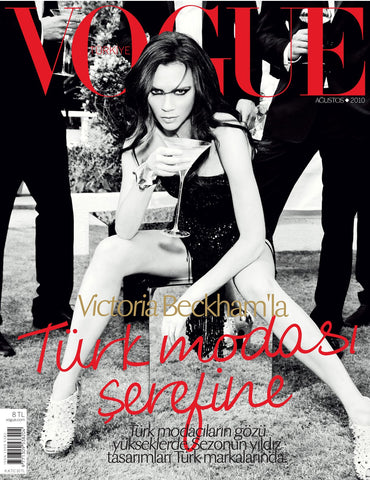 VOGUE Magazine Turkey August 2010 VICTORIA BECKHAM Ellen Von Unwerth SEALED