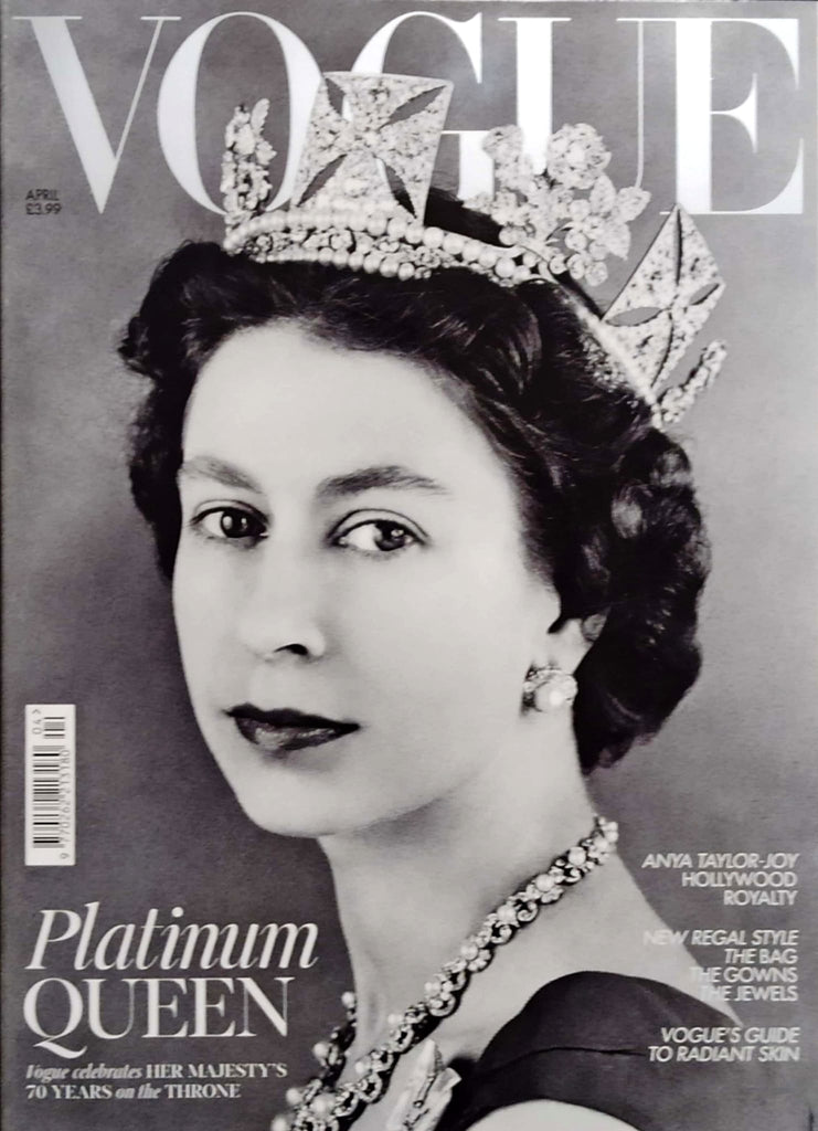 VOGUE Magazine UK April 2022 QUEEN ELIZABETH II Platinum Jubelee BRAND NEW