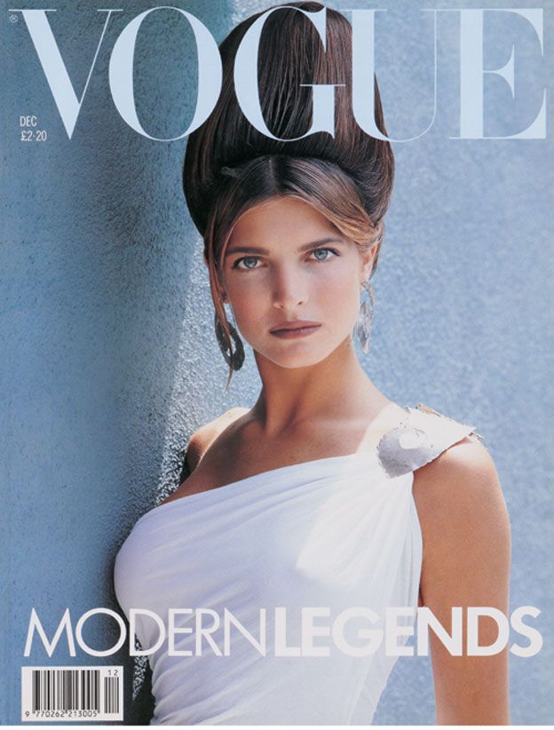 VOGUE UK Magazine December 1988 STEPHANIE SEYMOUR Karen Alexander KARA YOUNG