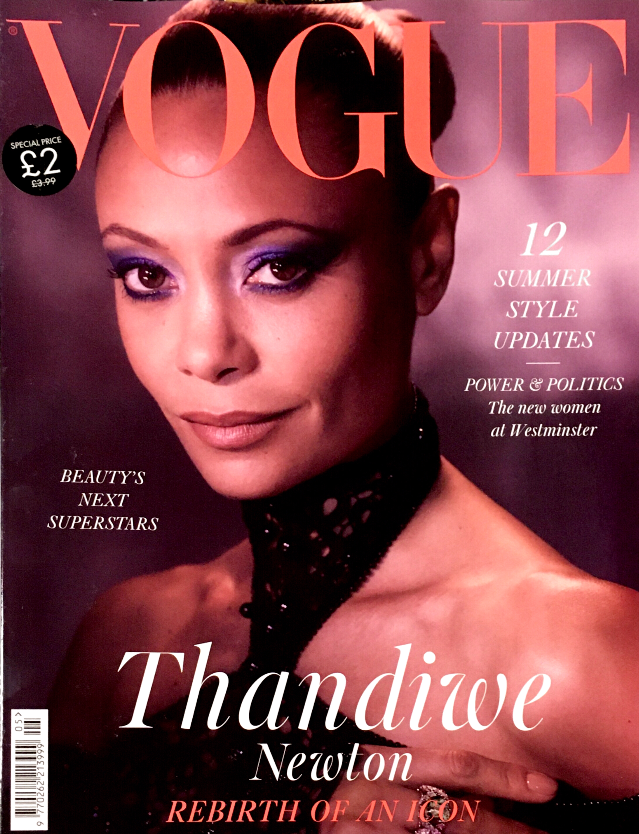 VOGUE Magazine UK May 2021 THANDIWE NEWTON Edie Campbell MERJEM CENGIC New