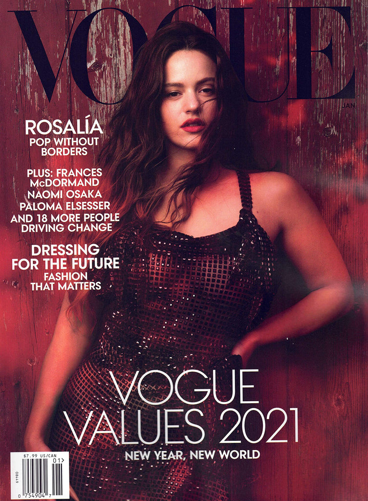 VOGUE Magazine US January 2021 ROSALIA Paloma Elsesser FRANCES McDORMAND New
