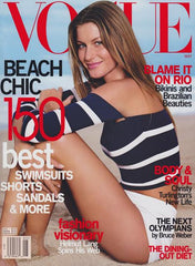 Amazon.com: Vogue May 2000:Giselle Bundchen; Beach Chic 150