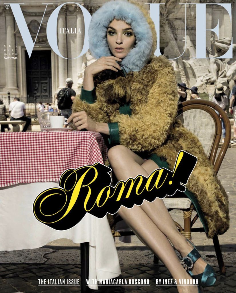 VOGUE Magazine Italia September 2017 MARIACARLA BOSCONO Candice Swanep