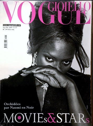 VOGUE Magazine Gioiello Italia 2005 NAOMI CAMPBELL Ludivine Sagnier