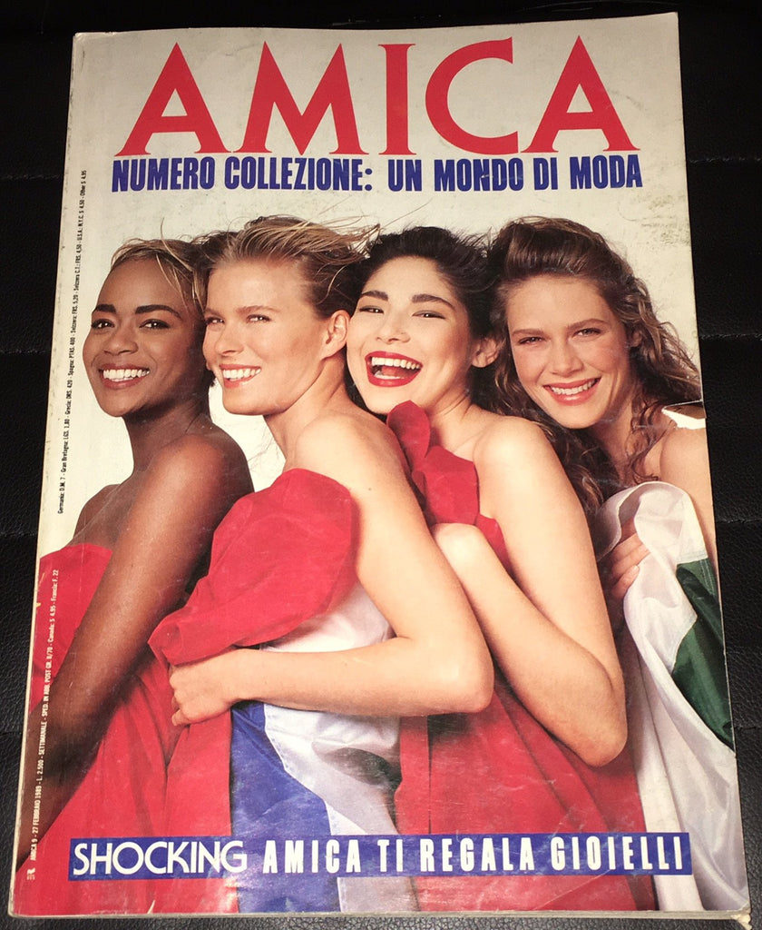 AMICA Magazine ITALIA February 1989 FRANCESCO SCAVULLO Bert Stern BARRY McKINLEY