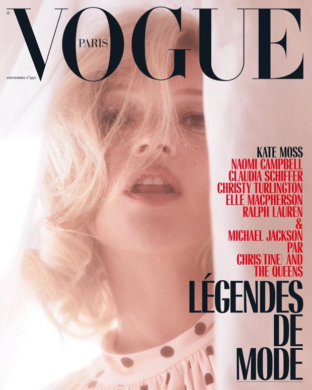 VOGUE Paris Magazine September 2018 KATE MOSS 