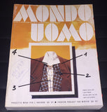 MONDO UOMO Fashion Magazine September 1986 Issue 33