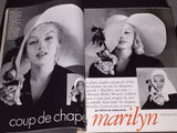 ELLE France Magazine August 1994 CLAUDIA SCHIFFER Marilyn Monroe
