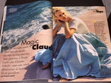 ELLE France Magazine August 1994 CLAUDIA SCHIFFER Marilyn Monroe