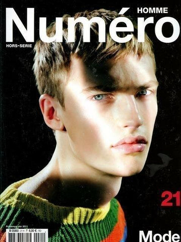 NUMERO HOMME #21 Magazine Spring 2011 VICTOR NYLANDER Baptiste Giabiconi KARL LAGERFELD