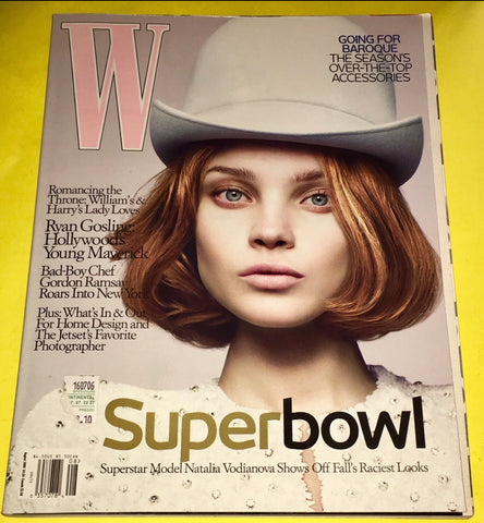 W Magazine August 2006 NATALIA VODIANOVA Du Juan JESSICA STAM Gemma Ward RYAN GOSLING