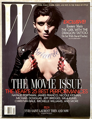 W Magazine February 2011 ROONEY MARA James Franco STELLA TENNANT