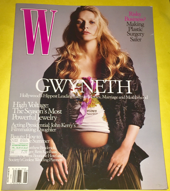 W Magazine June 2004 GWYNETH PALTROW Kate Moss NATASHA POLY Querelle Jansen