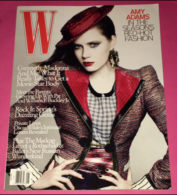 W Magazine May 2009 AMY ADAMS Lara Stone INEZ & VINOODH