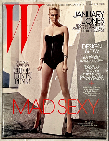 W Magazine May 2011 JANUARY JONES Eliza Cummings MIA WASIKOWSKA