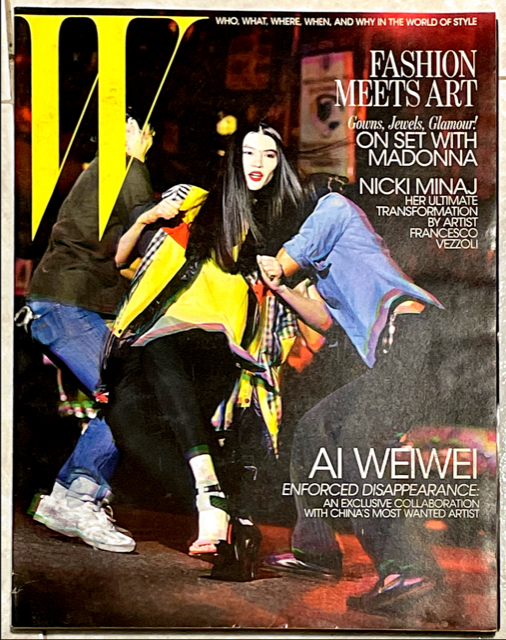 W Magazine November 2011 AI WEIWEI Nicky Minaj KARMEN PEDARU Sigrid Agren
