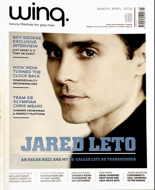 WINQ Magazine March 2014 JARED LETO