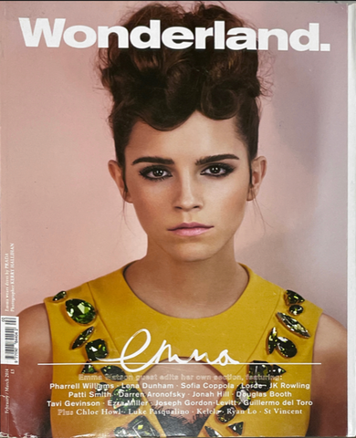 Wonderland Magazine February 2014 EMMA WATSON Eliza Cummings ELLEN BURTON