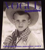 VOGUE BAMBINI Supplement Kids Children Enfant Fashion ITALIA Magazine 1988 MILLA JOVOVICH - magazinecult