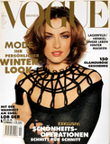 VOGUE Germany Magazine November 1992 TATJANA PATITZ Magali Amadei NAOMI CAMPBELL