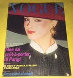 VOGUE Italia Magazine February 1979 SUSAN HESS Helmut Newton KIM ALEXIS Lena Kansbod
