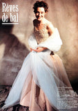 VOGUE Paris Magazine March 1990 NAOMI CAMPBELL Claudia Schiffer KIRSTEN OWEN Yasmeen Ghauri