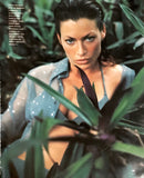 CARRE OTIS Clippings from MARIE CLAIRE Italia Magazine March 1998