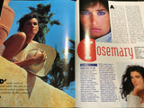 ELLE Italia Magazine NIKI TAYLOR Tatjana Patitz ROSEMARY MCGROTHA Supplement July 1992