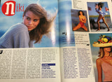 ELLE Italia Magazine NIKI TAYLOR Tatjana Patitz ROSEMARY MCGROTHA Supplement July 1992