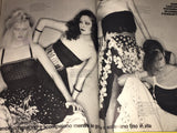 VOGUE Italia Magazine May 1977 KRISTIN CLOTILDE Valentino SUSAN MONCUR