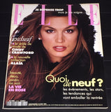 ELLE Magazine France August 1994 #2539 CINDY CRAWFORD Helena Christensen