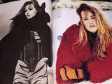 MARIE CLAIRE Italia Magazine 1992 STEPHANIE SEYMOUR Yasmeen Ghauri SUZANNE LANZA