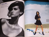 MARIE CLAIRE Italia Magazine 1992 STEPHANIE SEYMOUR Yasmeen Ghauri SUZANNE LANZA