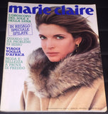 MARIE CLAIRE Italia Magazine 1992 STEPHANIE SEYMOUR Yasmeen Ghauri SUZANNE LANZA