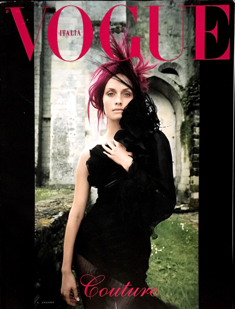 VOGUE Magazine ITALIA Unique September 2001 AMBER VALLETTA Naomi Campbell NATALIA VODIANOVA