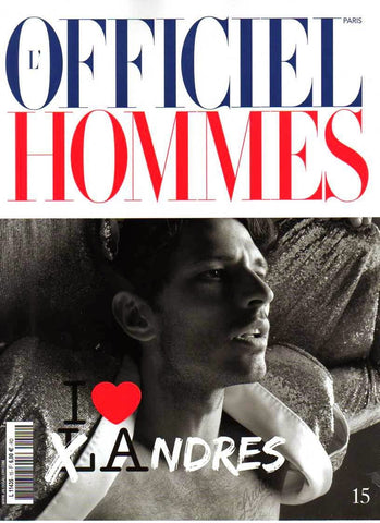 L'OFFICIEL HOMMES Magazine 15 ANDRES VELENCOSO Angela Lindvall GARRETT NEFF