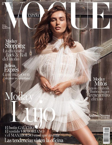 VOGUE Spain Magazine October 2015 ANDREEA DIACONU Karmen Pedaru SARAH BRANNON