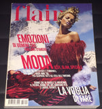 FLAIR Magazine Italia October 2003 EVA HERZIGOVA Bridget Hall TIIU KUIK Adina Fohlin