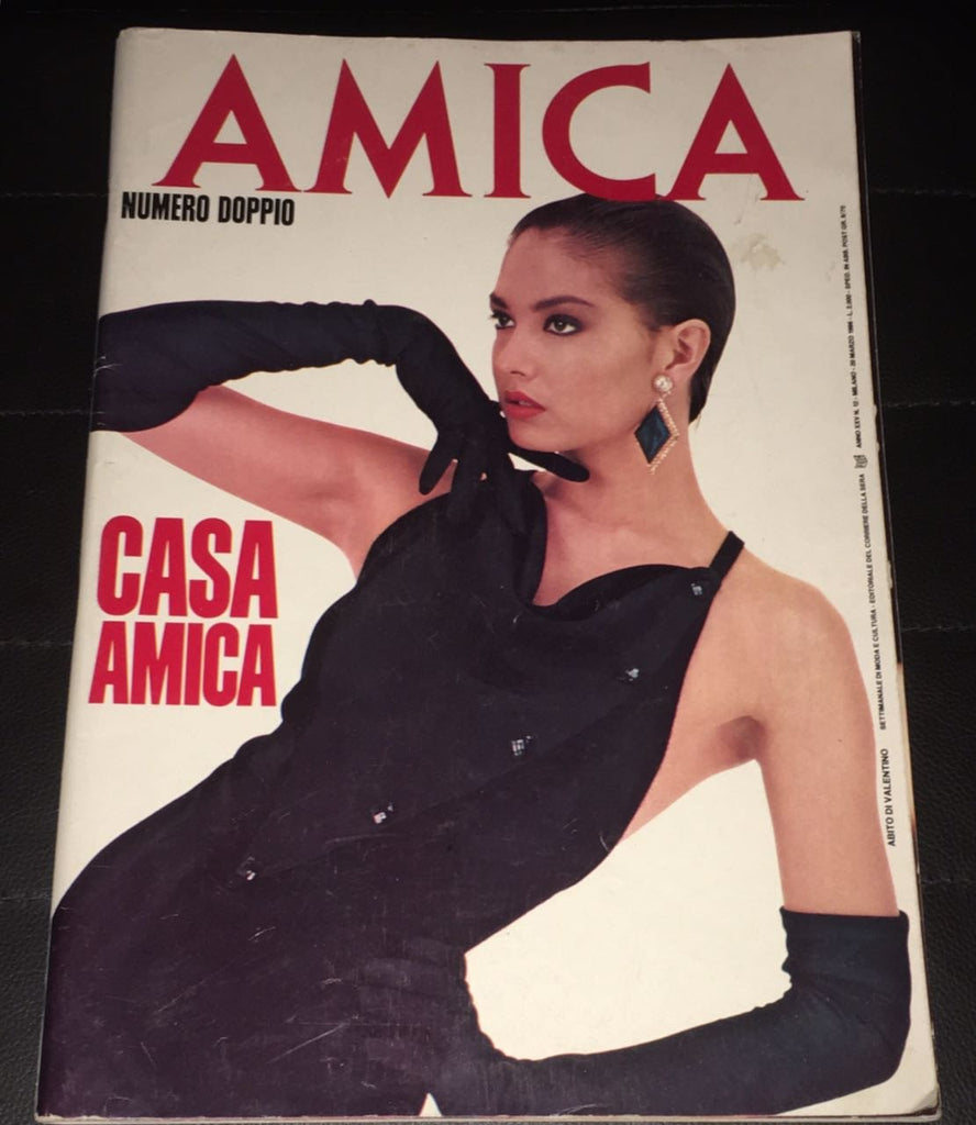 AMICA Magazine ITALIA March 1986 JAMES DEAN Steevie Van Der Veen