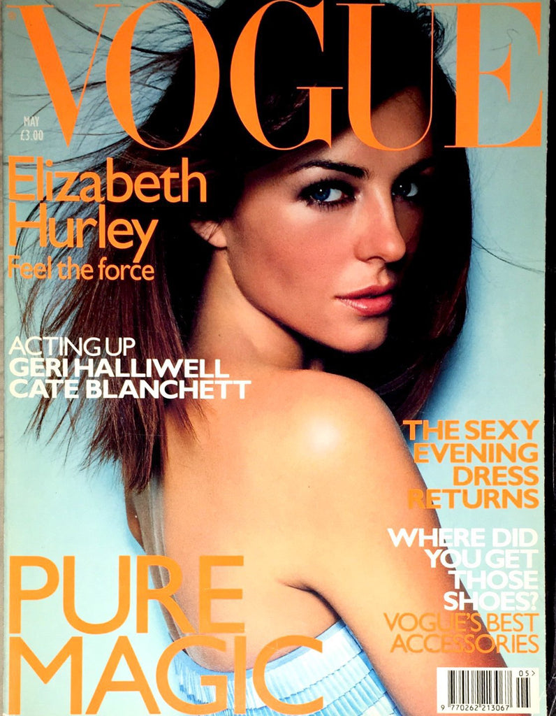 VOGUE Magazine UK May 1999 LIZ HURLEY Amber Valletta ADRIANA LIMA Geri Halliwell