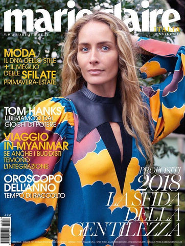 MARIE Claire Magazine Italia January 2018 GEORGINA GRENVILLE Tom Hanks
