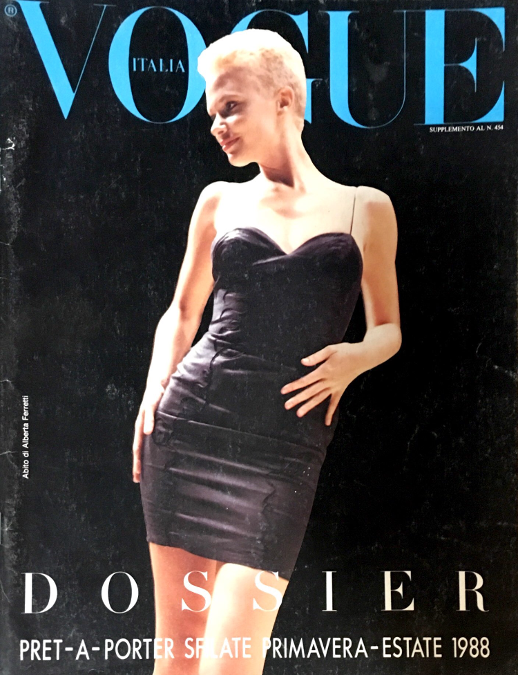 VOGUE Magazine Italia Dossier PRET A PORTER Sfilate 1988 Spring Summer